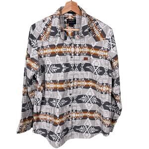 Ariat x Pendleton Unisex Size XL Multicolor Aztec Relaxed Fit Long Sleeve Shirt